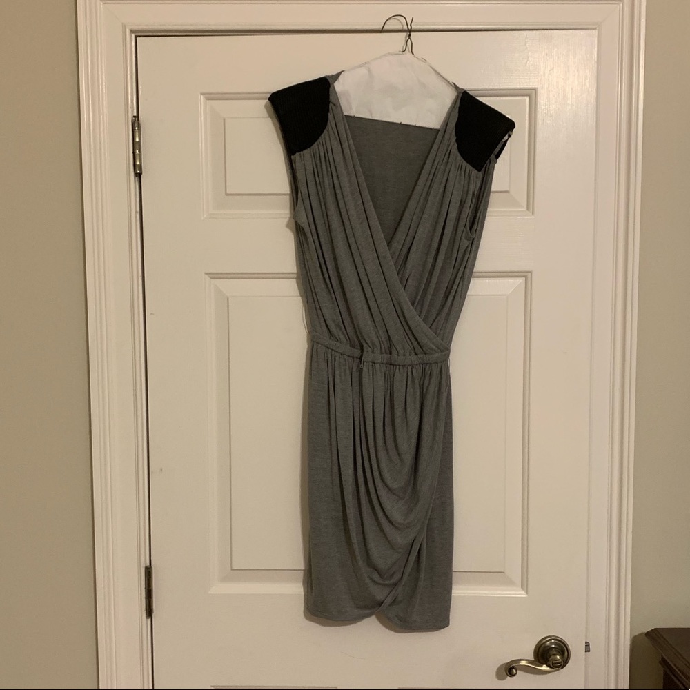 Gray Cotton Dress